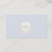 Carte De Visite Drapeau du Vermont (Dos)