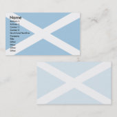 Carte De Visite Drapeau écossais (Devant / Derrière)