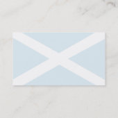 Carte De Visite Drapeau écossais (Dos)