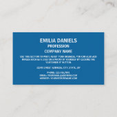 Carte De Visite Drapeau & Emblème kirghizes, Drapeau du Kirghizist (Dos)