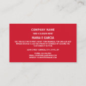 Carte De Visite Drapeau et armoiries du Costa Rica, Drapeau du Cos (Dos)