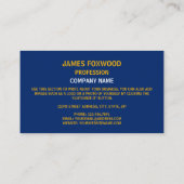 Carte De Visite Drapeau et sceau du Kansan, Drapeau du Kansas (Dos)