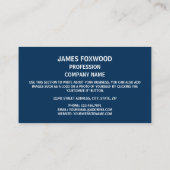 Carte De Visite Drapeau et sceau géorgiens, Drapeau de Géorgie (Dos)