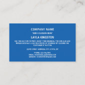 Carte De Visite Drapeau grec, Drapeau grec (Dos)