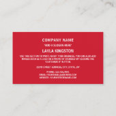 Carte De Visite Drapeau Grenadien, Drapeau Grenade (Dos)