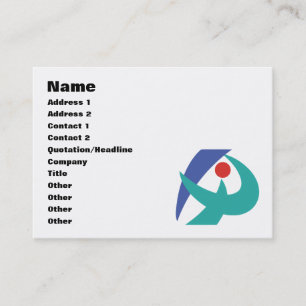 Carte De Visite Drapeau Iga, Mie, Japon