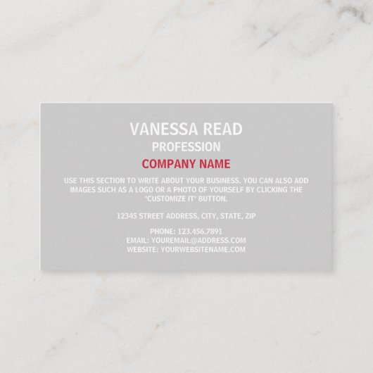 Carte De Visite Drapeau maltais, Drapeau de Malte (Dos)