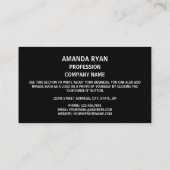 Carte De Visite Drapeau Missourian, Drapeau du Missouri (Dos)