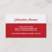 Carte De Visite Drapeau suisse de taxi (Dos)