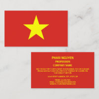 Drapeau vietnamien, Drapeau vietnamien