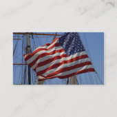 Carte De Visite Drapeaux américains (Dos)