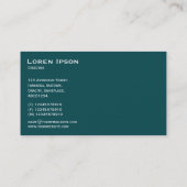 Carte De Visite Draperie 02 (Dos)