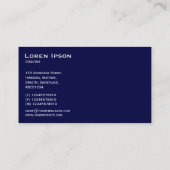 Carte De Visite Draperie 03 (Dos)