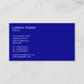 Carte De Visite Draperie 04 (Dos)