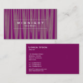Carte De Visite Draperie 05 (Devant / Derrière)