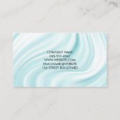 Carte De Visite Draperie de matière de soie (Dos)