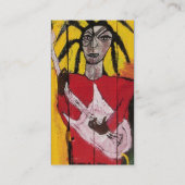CARTE DE VISITE DREAD COMME GUITARISTE (Dos)