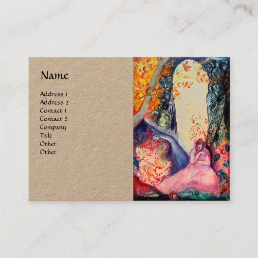 Carte De Visite DREAM D'OR / Traitements Spas de la journée orient (Devant)