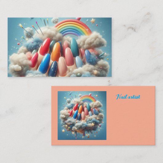 Carte de visite Dream Nails (Devant / Derrière)