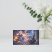 Carte De Visite Dream World Blending Into Reality (Debout devant)