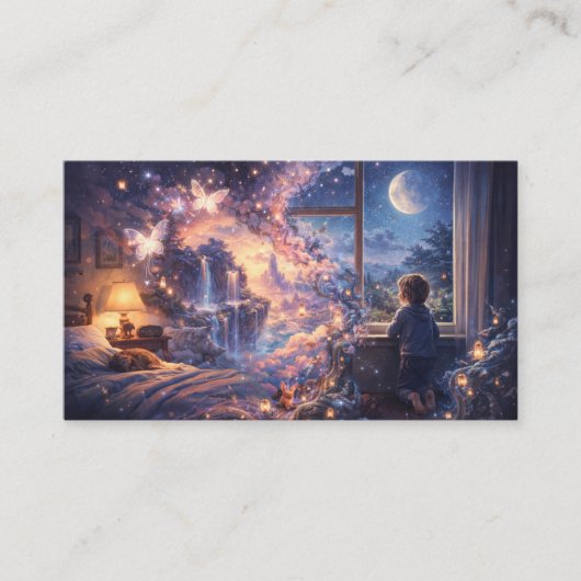 Carte De Visite Dream World Blending Into Reality (Devant)