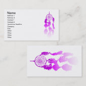 Carte De Visite Dreamcatcher (Devant / Derrière)
