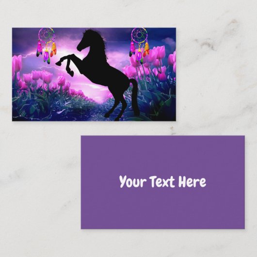 Carte De Visite Dreamcatcher (Devant / Derrière)