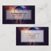 Carte De Visite Dreamcatcher dans la forêt (Devant / Derrière)