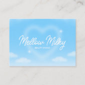 Carte De Visite Dreamy Heart Cloud Sky (Devant)