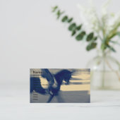 Carte De Visite Dressage Abstrait (Debout devant)