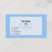 Carte De Visite Droit civil de l'avocat (Dos)