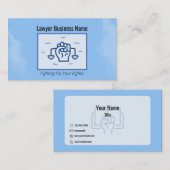 Carte De Visite Droit civil de l'avocat (Devant / Derrière)