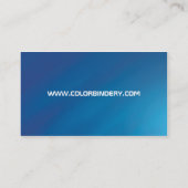 Carte de visite droit de ciel (Dos)