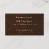 Carte De Visite Droit | Échelles de justice | Avocat | Personnalis (Dos)