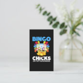 Carte De Visite Drôle Bingo Femmes Joueuses de Bingo Filles (Debout devant)