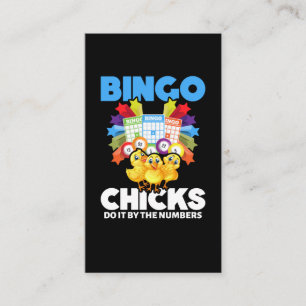 Carte De Visite Drôle Bingo Femmes Joueuses de Bingo Filles