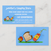 Carte De Visite Drôle de dessin animé de fourmis (Devant / Derrière)