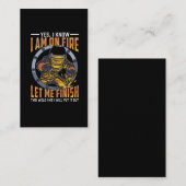 Carte De Visite Drôle de soudure pour le soudeur (Devant / Derrière)