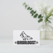 Carte De Visite Drôle d'oiseau (Debout devant)