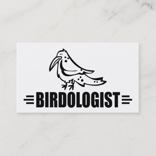 Carte De Visite Drôle d'oiseau (Devant)