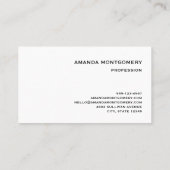 Carte De Visite Drôle Halloween Squelette portant Top Hat (Dos)