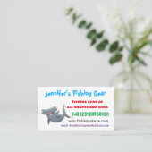 Carte De Visite Drôle mignon requin marteau dessin animé (Debout devant)