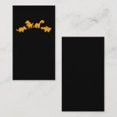 Carte De Visite Drôle Poulet Nuggets Dino Nourriture Dinosaur Amat (Devant / Derrière)