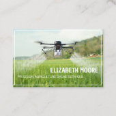 Carte De Visite Drone Agriculture Services (Devant)