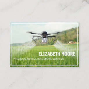 Carte De Visite Drone Agriculture Services