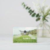 Carte De Visite Drone Agriculture Services (Debout devant)