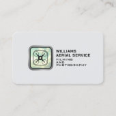 Carte De Visite Drone de logo minimal (Devant)