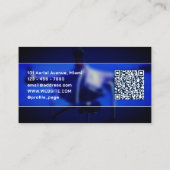 Carte De Visite Drone professionnel moderne (Dos)