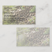 Carte De Visite Droppings d'orignal (Devant / Derrière)