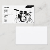Carte De Visite drum_edge (Devant / Derrière)